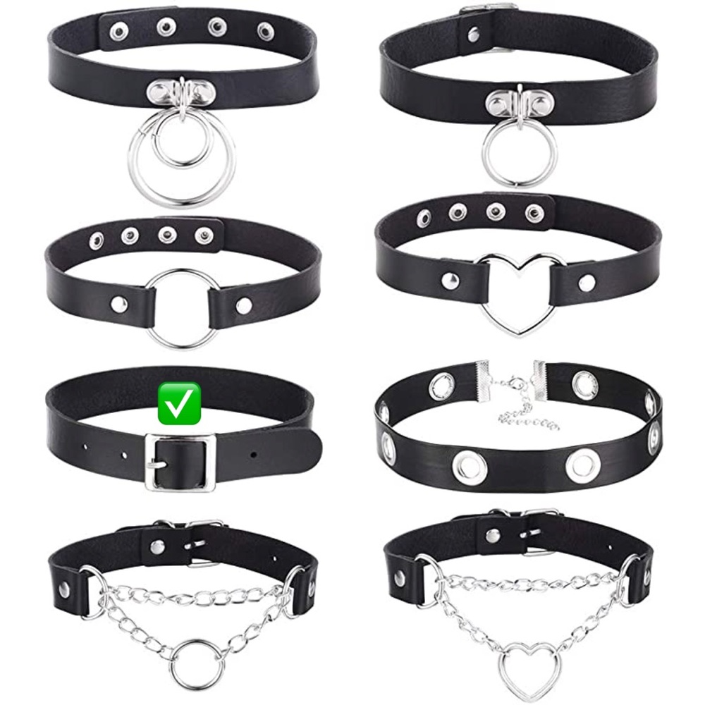 Leather Chocker Belt Style